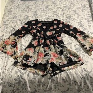 Floral romper